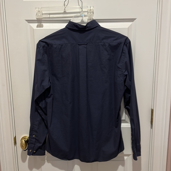 Extenso button down men’s shirt size large in navy blue - Picture 7 of 7
